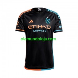 Camisola New York City FC Homem Equipamento Segundo 2024 Manga Curta